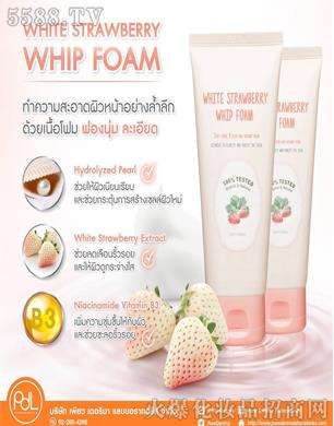 PDL(̩��)���yƷ���޹�˾��̩���ײ�ݮ����ϴ���� WHITE STRAWBERRY WHIP FOAM
